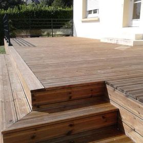 Terrasse en pin
