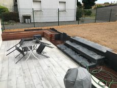 Aménagement bord de terrasse